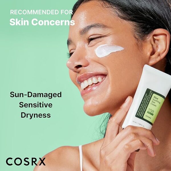 Cosrx Aloe Soothing Sun Cream SPF50 PA+++ 50ml - Image 4