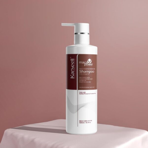 Karseell Argan Oil Shampoo Herbal Extract Moisturizing Deep Repair Smooth Shampoo for Dry and Damaged Hair 16.9Oz 500ml